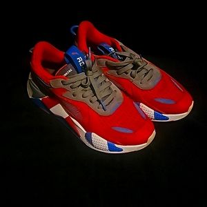 Puma RS-X Retro Red Steel Womens 9us